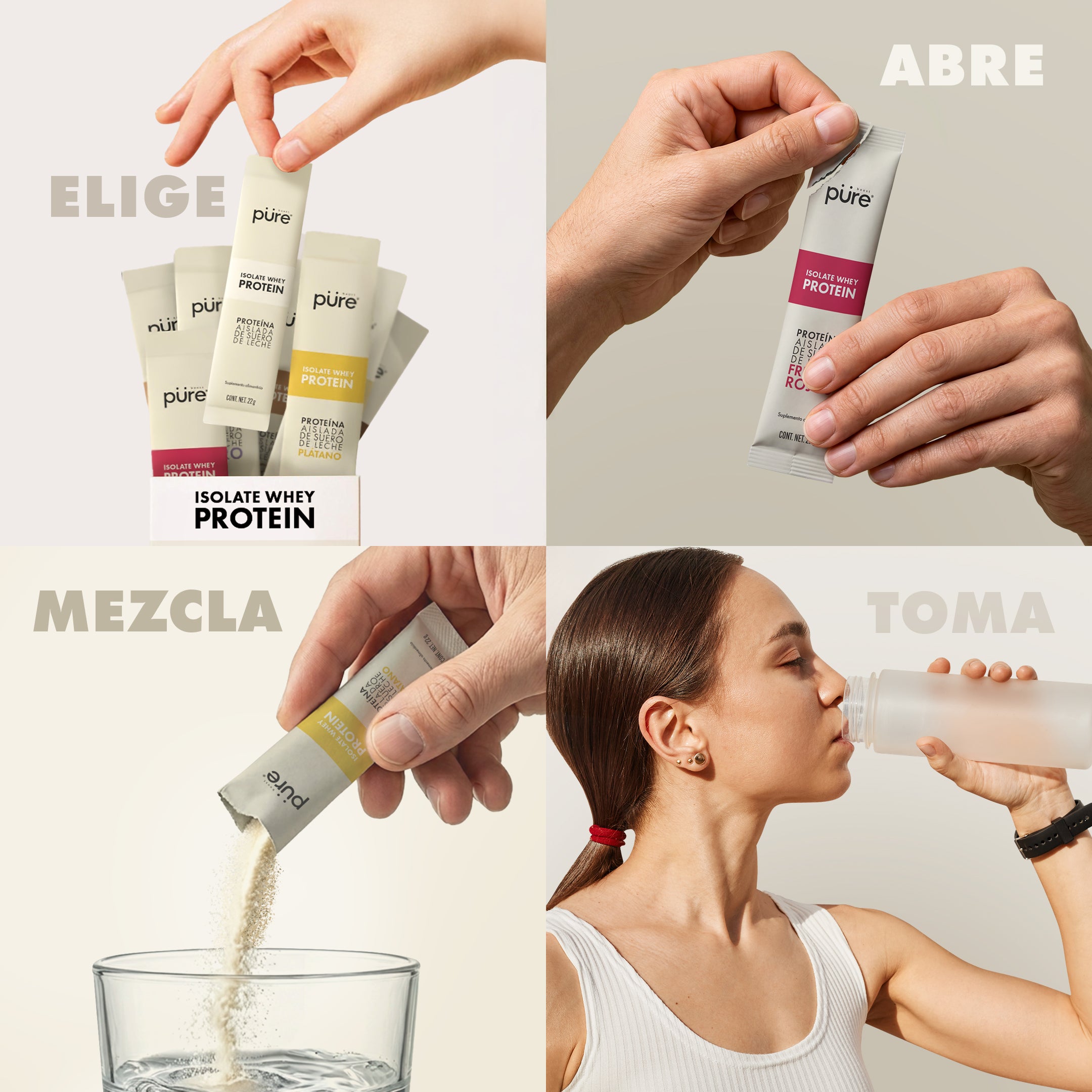 Mix pack: ISOLATE WHEY PROTEIN