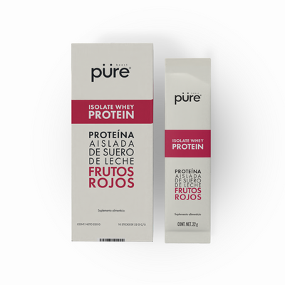 ISOLATE WHEY PROTEIN • Frutos rojos